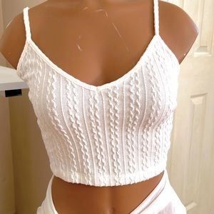 Knit tank top